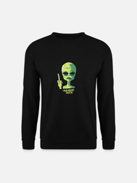Humans Suck! - Unisex Pullover - Schwarz