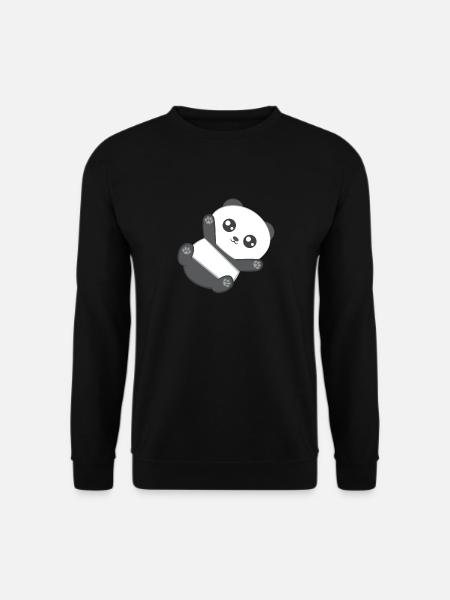Panda - Panda - Pandafan - Panda bébé - Cadeau - Sweat-shirt Unisexe - noir