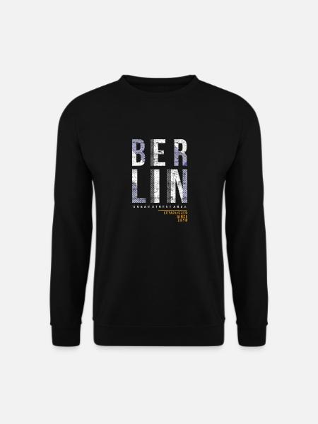 Berlin - Unisex Pullover - Schwarz