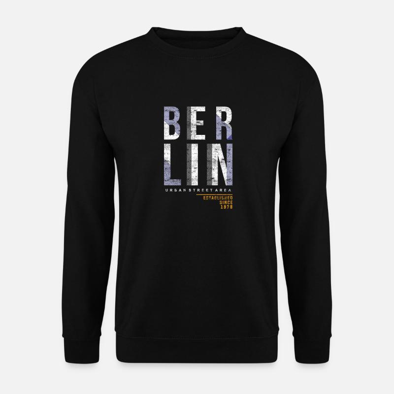 Berlin - Unisex Pullover - Schwarz