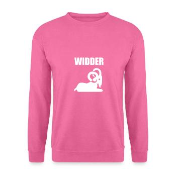 Sternzeichen Widder - Unisex Pullover - Pink - Vorne