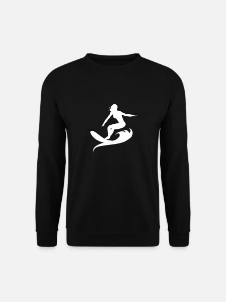 surfeur - Sweat-shirt Unisexe - noir