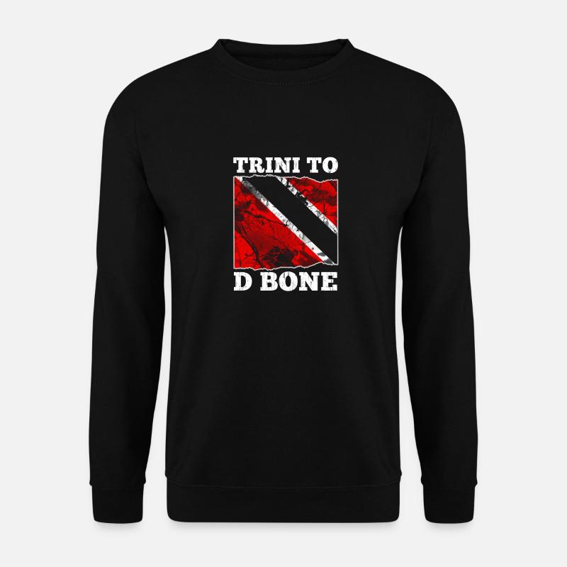 Trinidad Grafik | Trini To D Bone | Trinidad und - Unisex Pullover - Schwarz