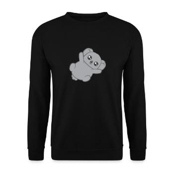 Cadeau pour bébé Koala Koalas fan de Koala - Sweat-shirt Unisexe - noir - Devant - Alina (178cm) & Michal (187cm)