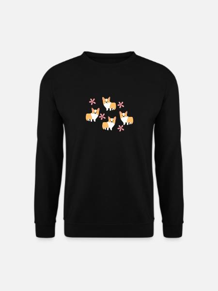 Corgi - Corgi T-Shirt - Familie - Team - Geschenk - Unisex Pullover - Schwarz