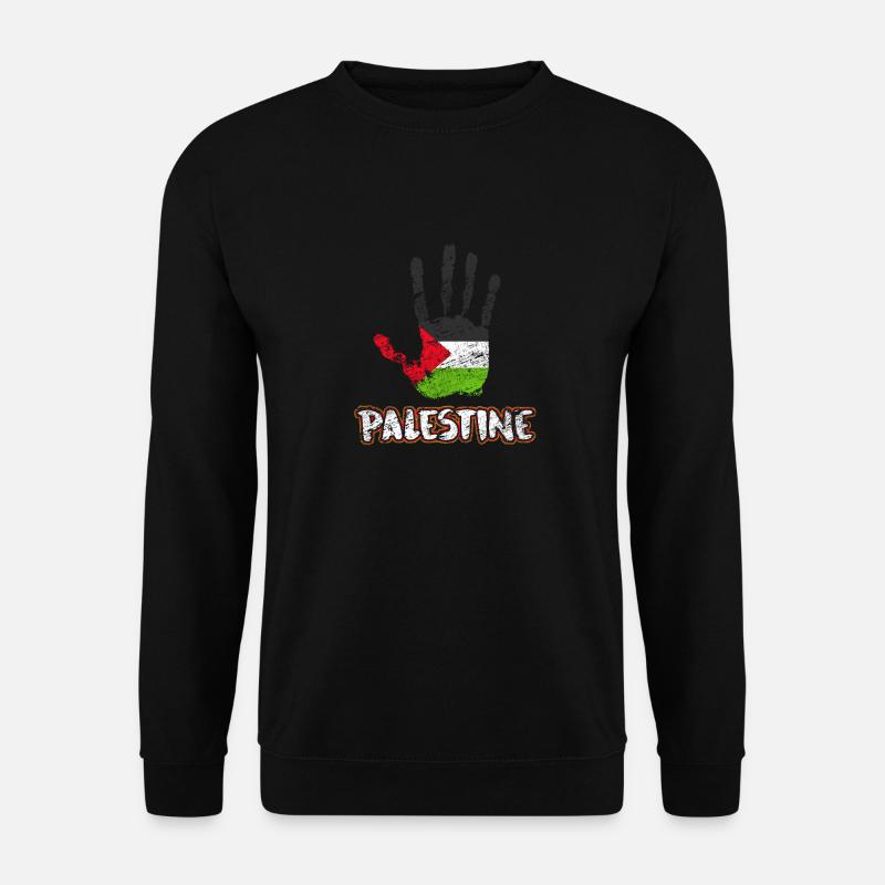 Palästina - Unisex Pullover - Schwarz