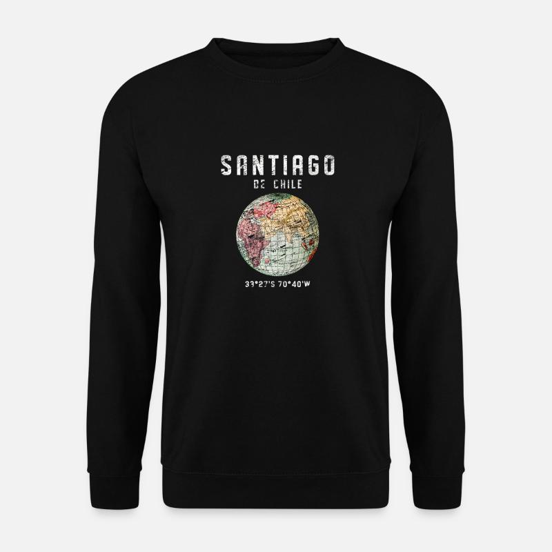 Santiago de Chile - Unisex Sweatshirt - black