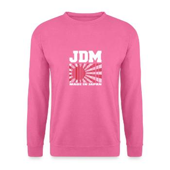 JDM Accordeur Japonais Fabriqué Au Japon - Sweat-shirt Unisexe - rose - Devant