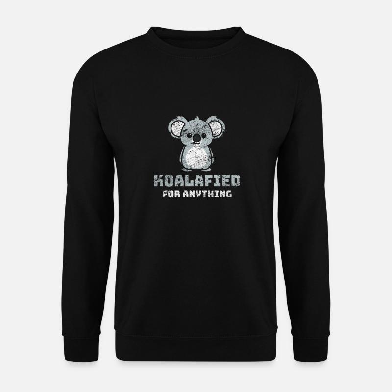 Koala Australien - Unisex Pullover - Schwarz