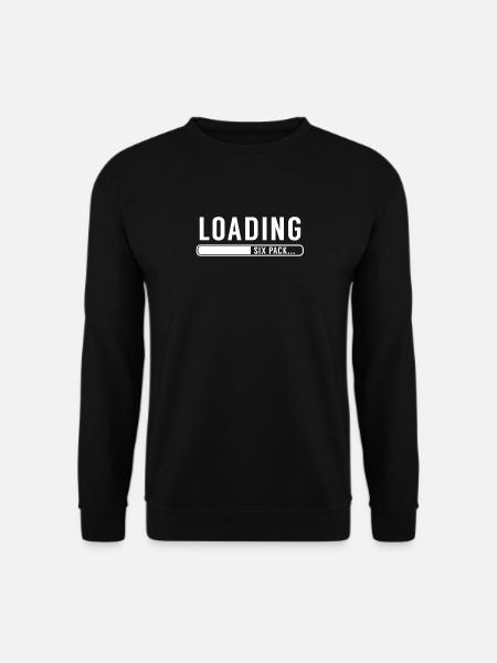 LOADING SIX PACK - Unisex Sweatshirt - black