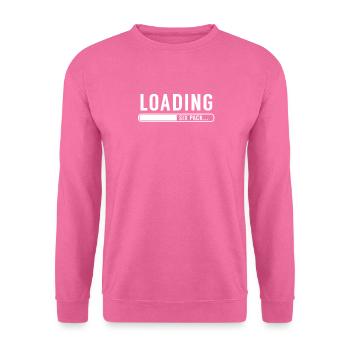 LOADING SIX PACK - Unisex Pullover - Pink - Vorne