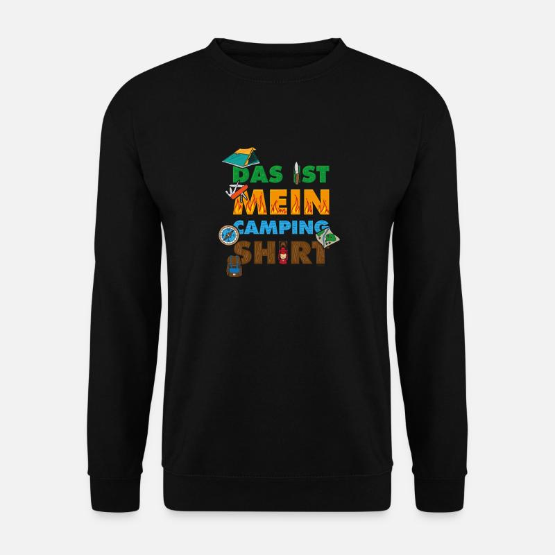 Camping Camper Drôle Drôle - Sweat-shirt Unisexe - noir