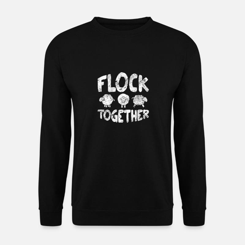 Schaf - Unisex Pullover - Schwarz