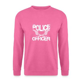 Policeman Police - Unisex Sweatshirt - pink - Front