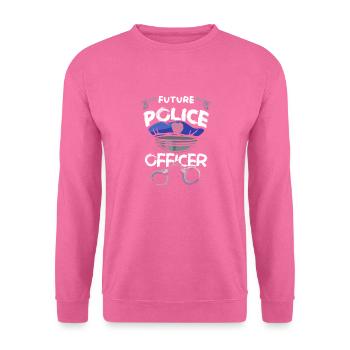 Policeman Police - Unisex Sweatshirt - pink - Front