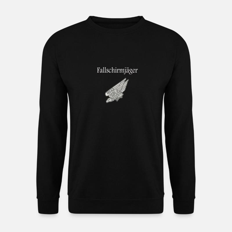 Fallschirmjäger Geschenk / Geschenkidee - Unisex Pullover - Schwarz