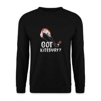 kitesurfing - Sweat-shirt Unisexe - noir - Devant - Alina (178cm) & Michal (187cm)