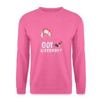 Kitesurfen - Unisex Pullover - Pink - Vorne