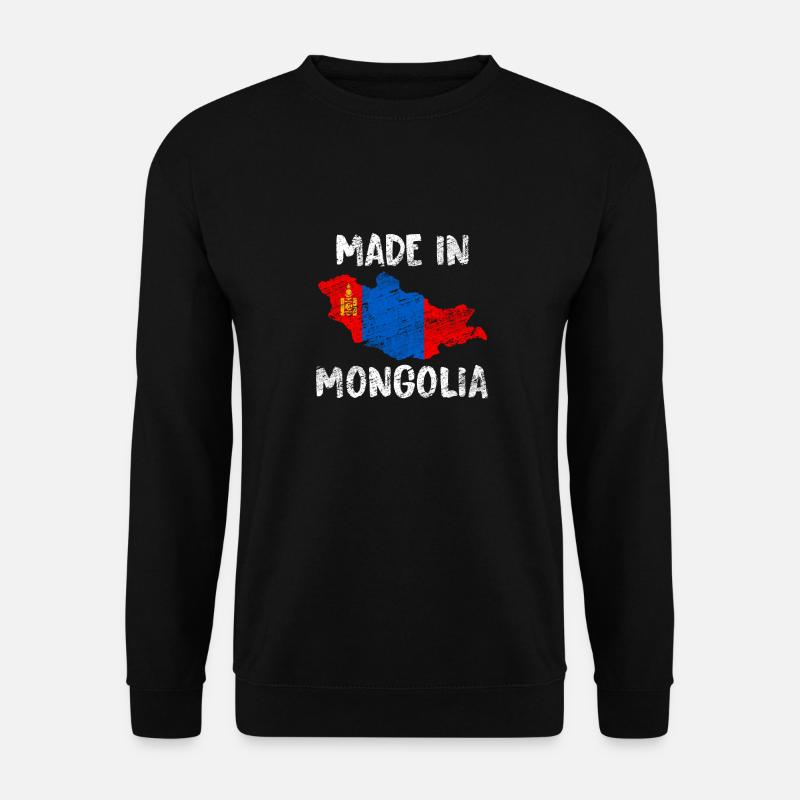 Mongolia horse - Unisex Sweatshirt - black