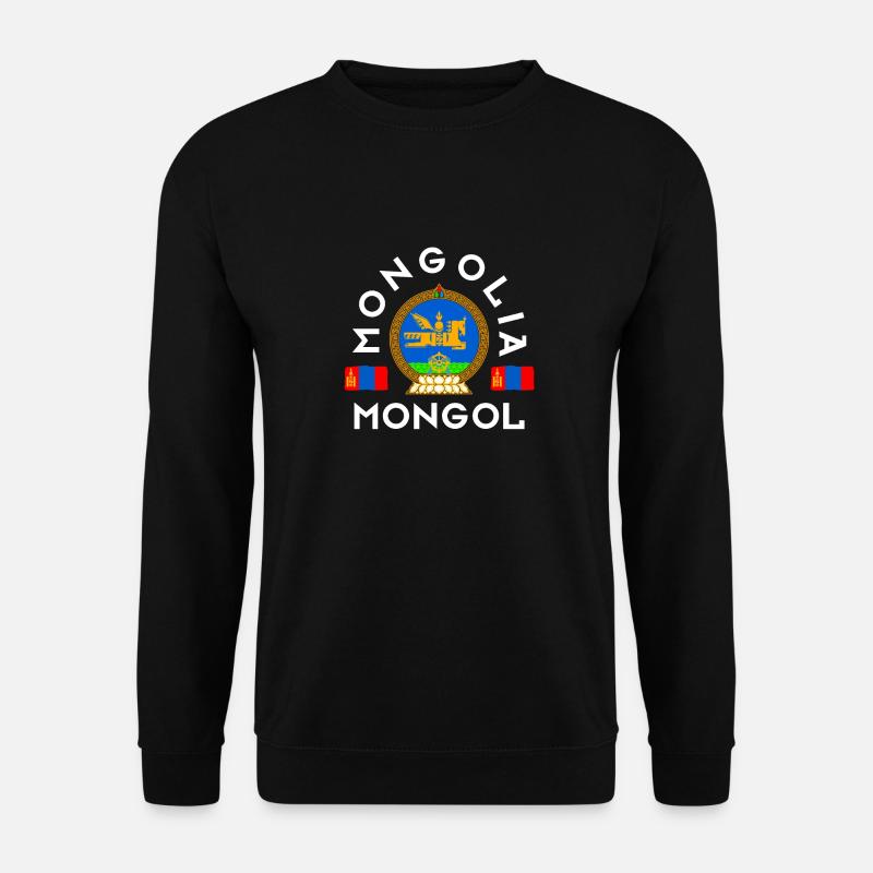 Mongolia horse - Unisex Sweatshirt - black