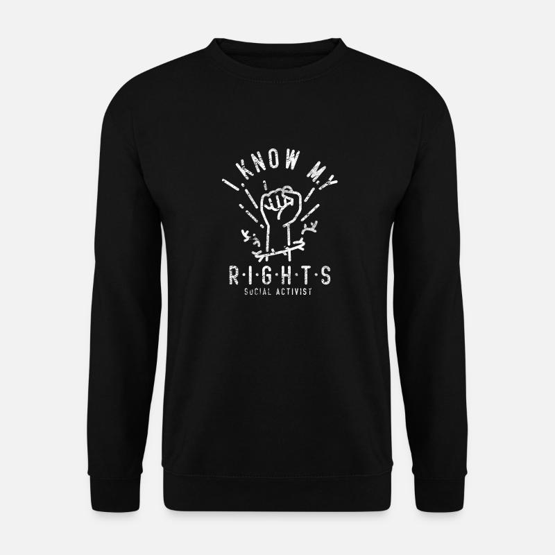 activist - Unisex Sweatshirt - black