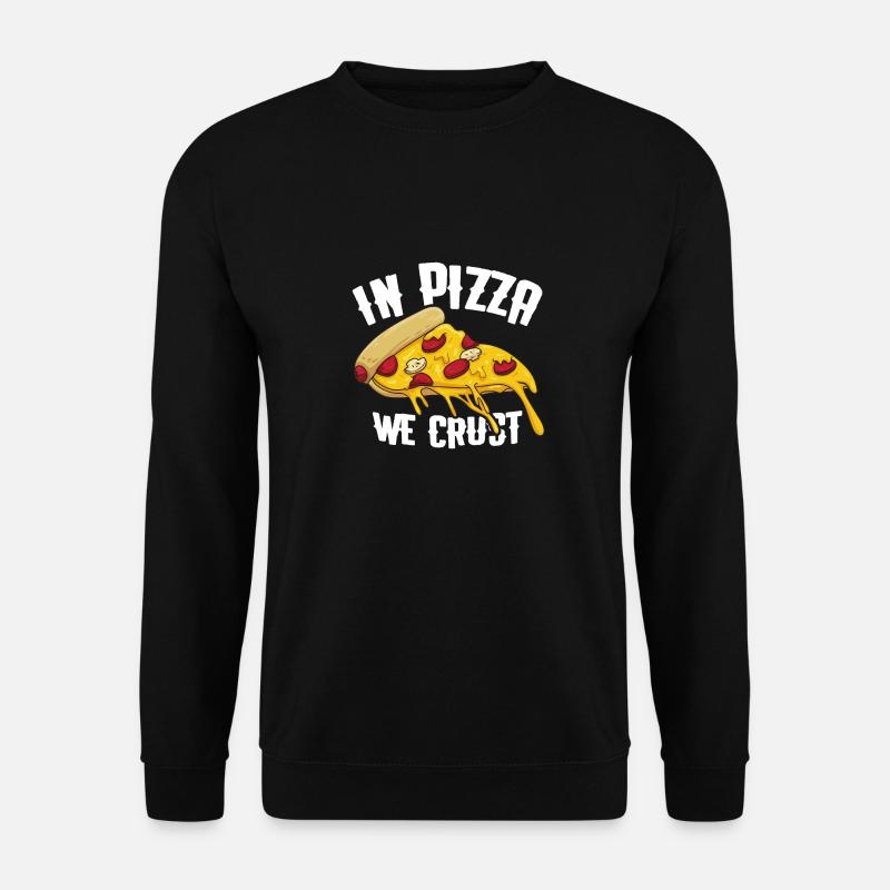 Pizza - Unisex Sweatshirt - black