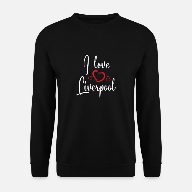 Liverpool - Unisex Pullover - Schwarz