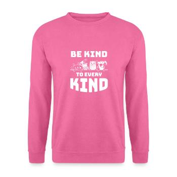 le bien-être des animaux - Sweat-shirt Unisexe - rose - Devant