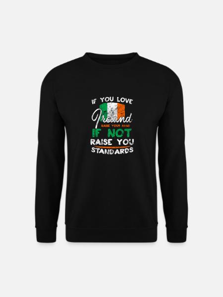 Irlande - Sweat-shirt Unisexe - noir