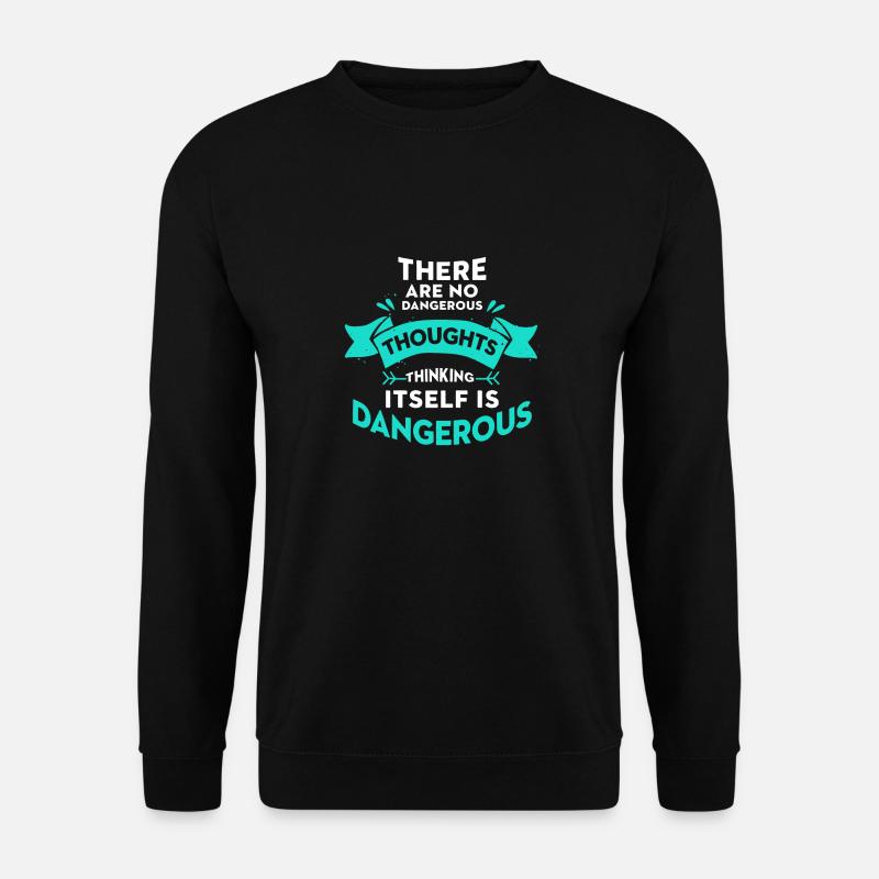 Philosoph - Unisex Pullover - Schwarz