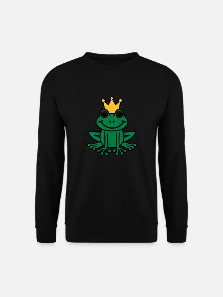 Frosch - Unisex Pullover - Schwarz
