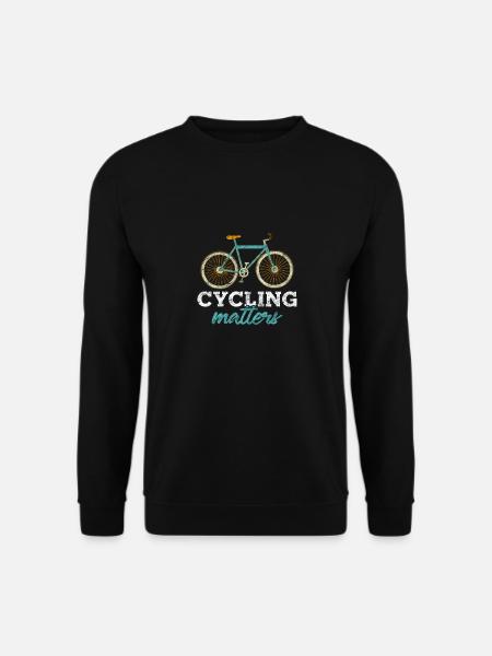 cyclisme - Sweat-shirt Unisexe - noir