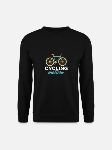 cyclisme - Sweat-shirt Unisexe - noir