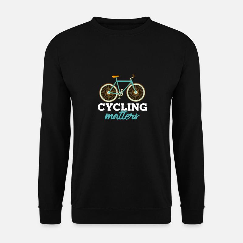 Radfahren - Unisex Pullover - Schwarz
