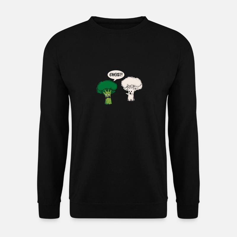 broccoli and cauliflower gift - Unisex Sweatshirt - black