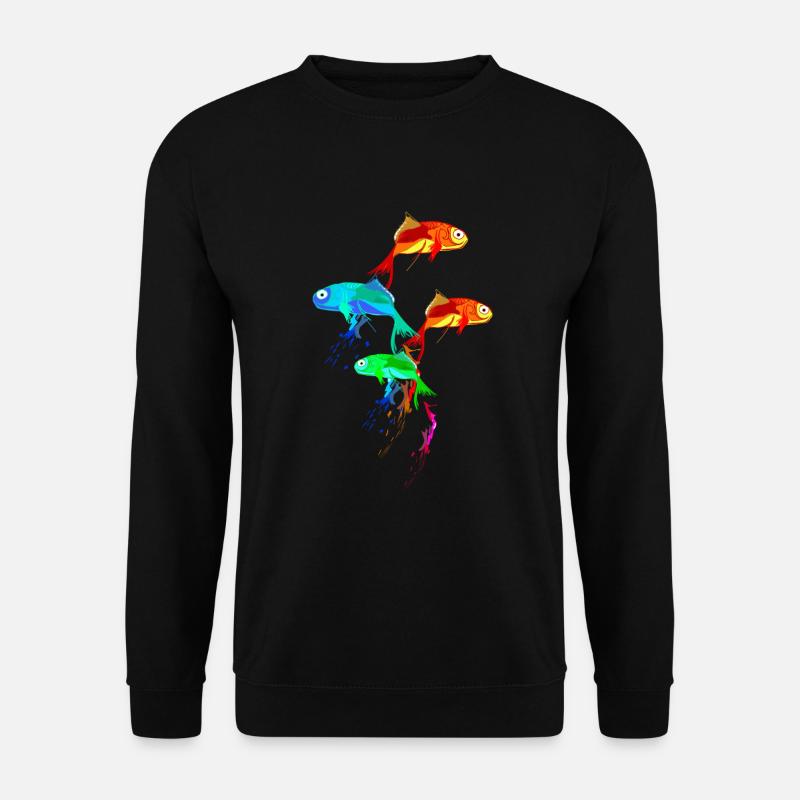 Aquarium - Unisex Pullover - Schwarz