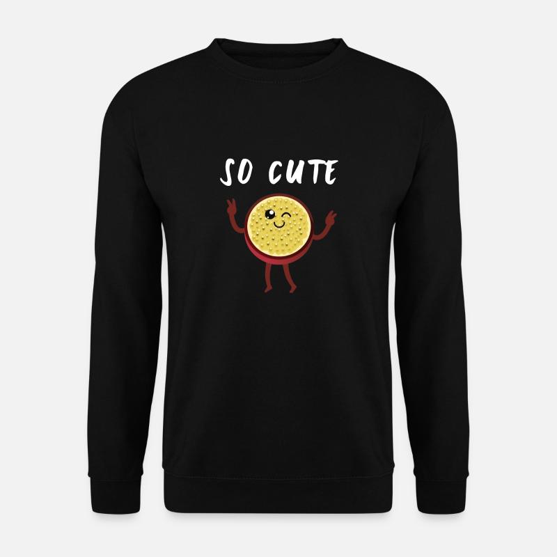 passion fruit - Unisex Sweatshirt - black