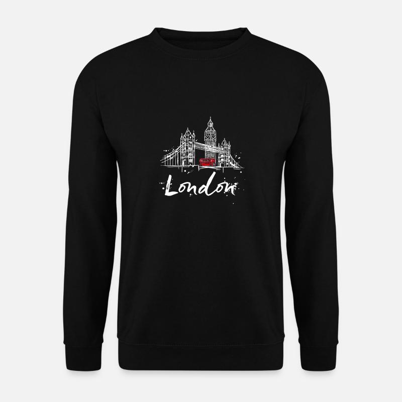 Londres - Sweat-shirt Unisexe - noir