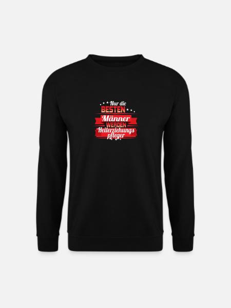 Die besten Männer werden Heilerziehungspfleger - Unisex Pullover - Schwarz