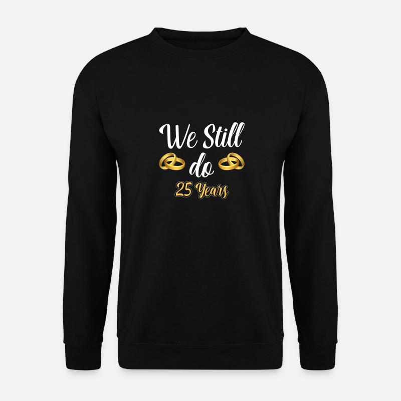 mariage d'argent - Sweat-shirt Unisexe - noir