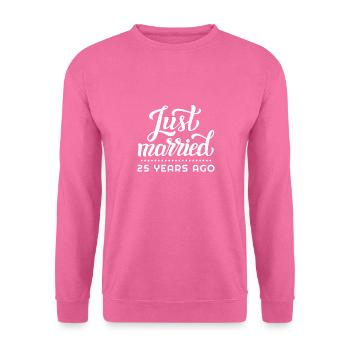 Silver wedding - Unisex Sweatshirt - pink - Front