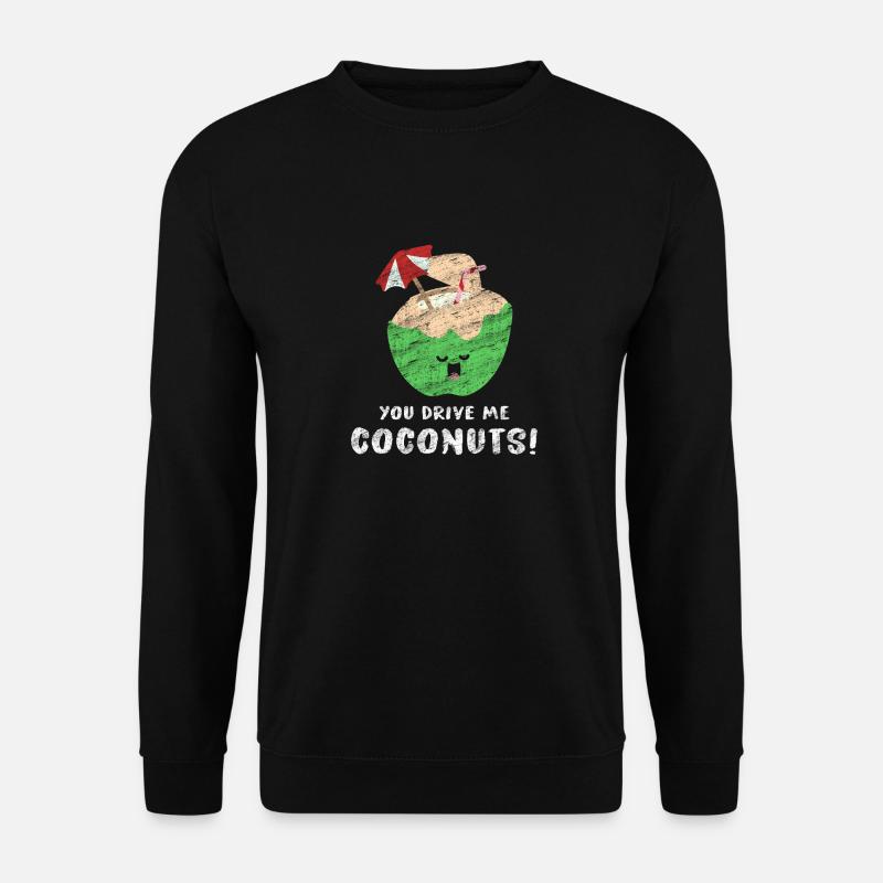coconut - Unisex Sweatshirt - black