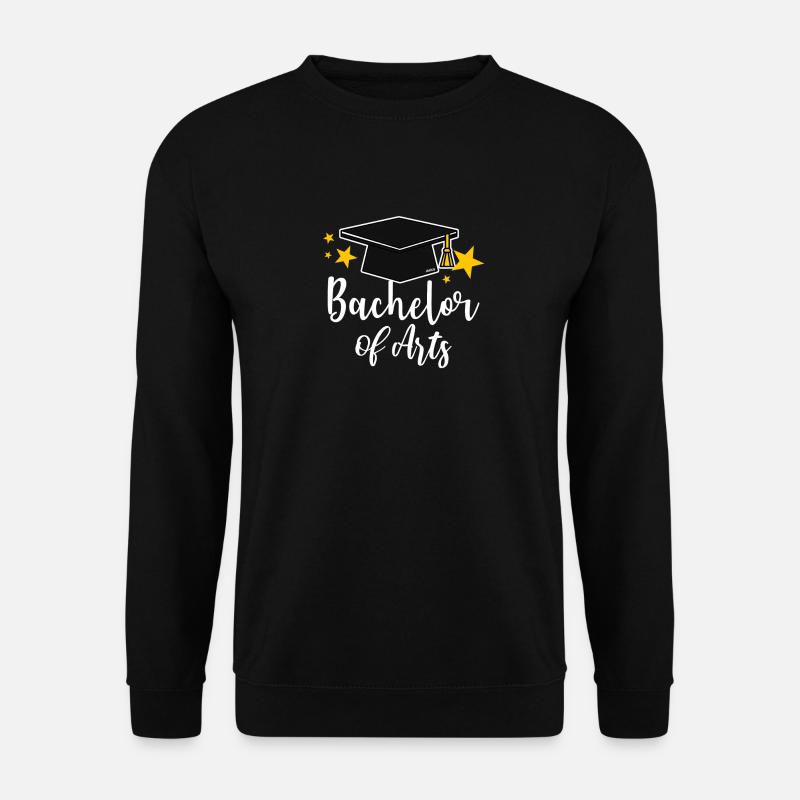 Bachelor of Arts Geschenk Abschluss - Unisex Pullover - Schwarz