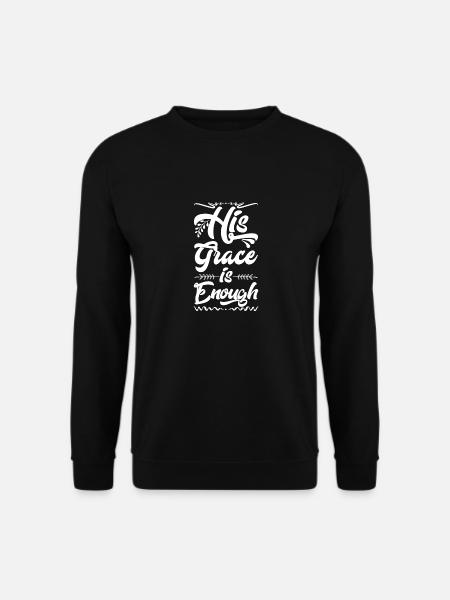Christian Bible Verse Bible Jesus Faith Religion - Unisex Pullover - Schwarz