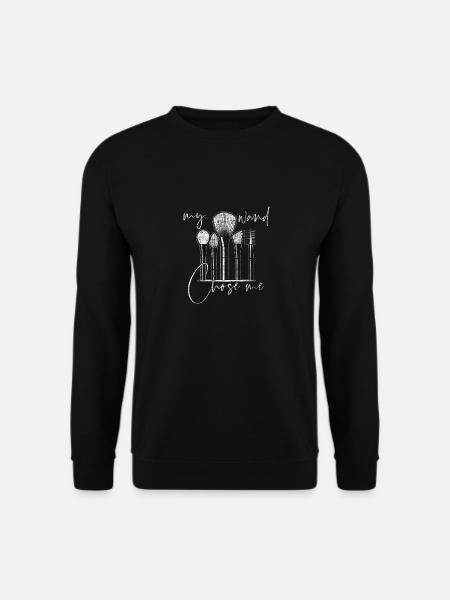 Make-up cosmetics - Unisex Sweatshirt - black