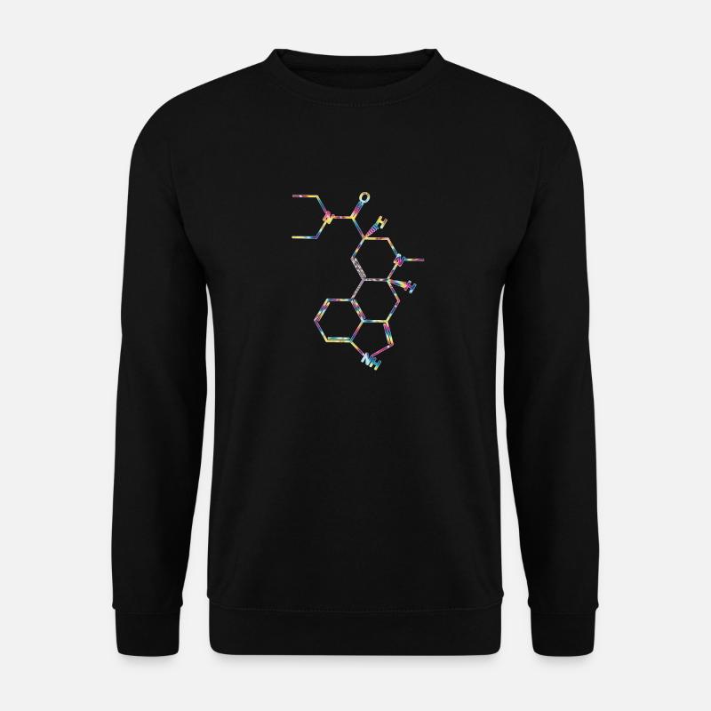 LSD Strukturformel Acid Molekül Albert Hofmann - Sweat-shirt Unisexe - noir