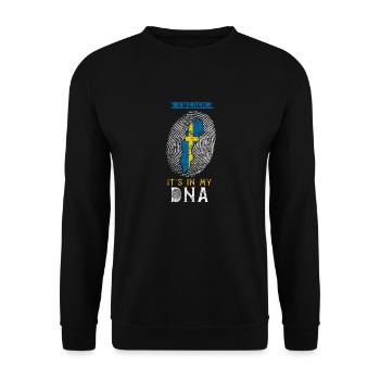 Suède - Sweat-shirt Unisexe - noir - Devant - Alina (178cm) & Michal (187cm)
