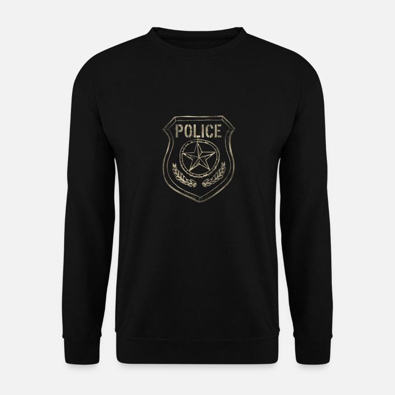 Team Police - Unisex Pullover - Schwarz