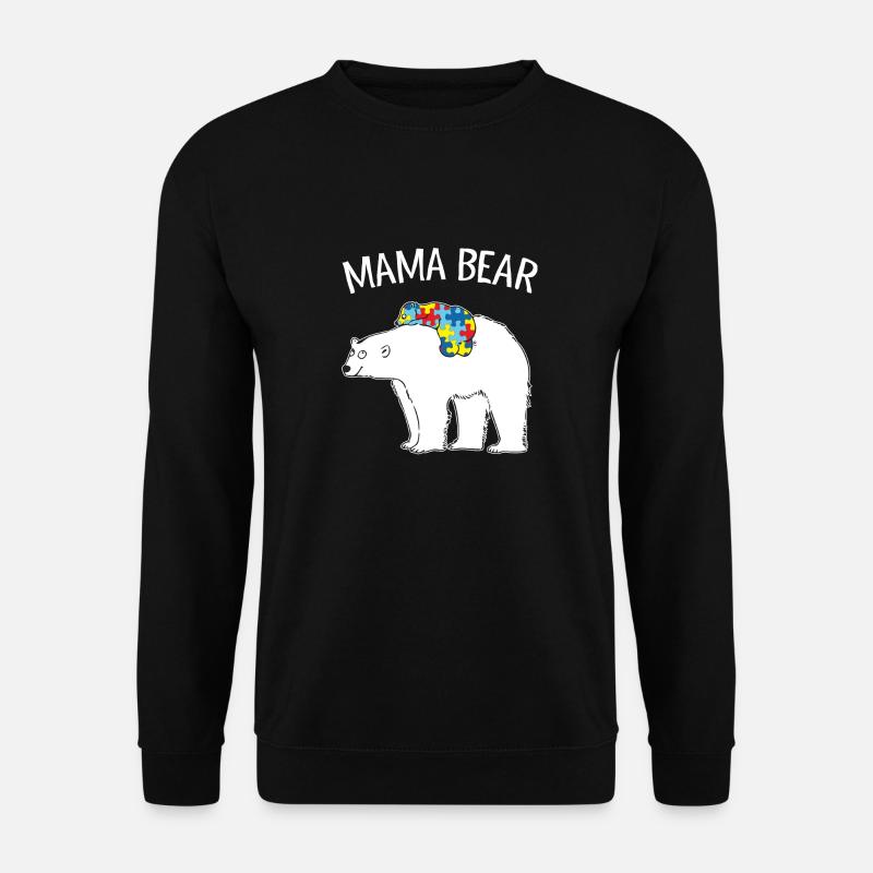 Mama Bear - Unisex Pullover - Schwarz