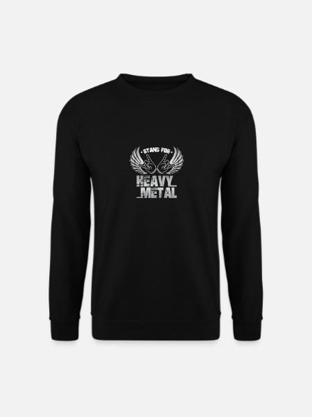 Heavy Metal Logo - Unisex Sweatshirt - black